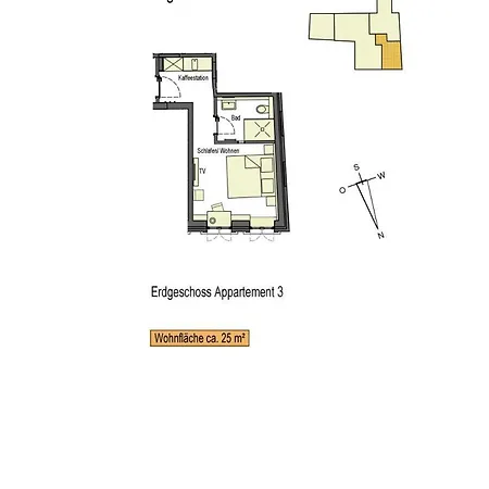 公寓 Logierhaus K15 3 *