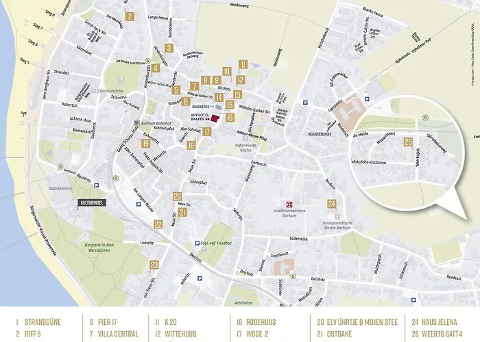 Logierhaus K15 3 * 博尔库姆